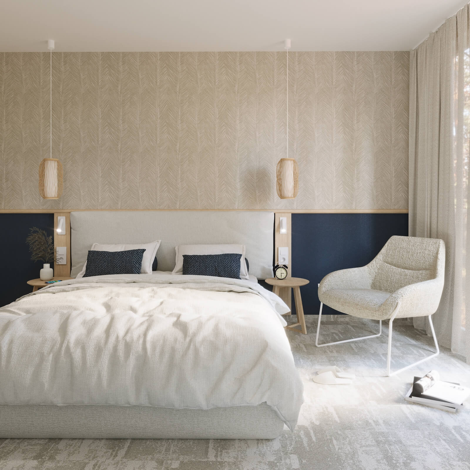 wnętrze apartamentu - Ponadczasowy balans