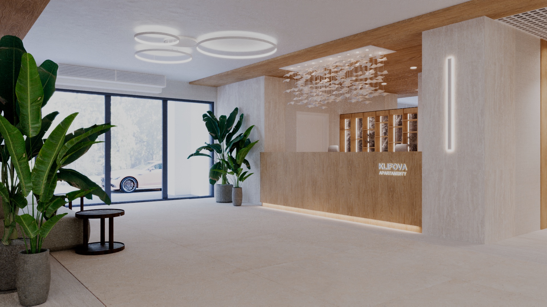 Hol, recepcja - Apartamenty Klifova
